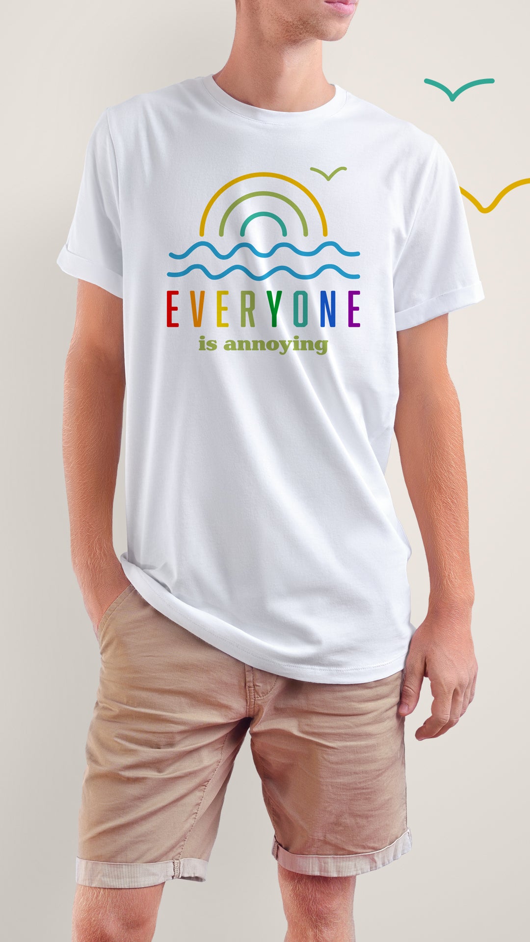 Playera Arcoiris