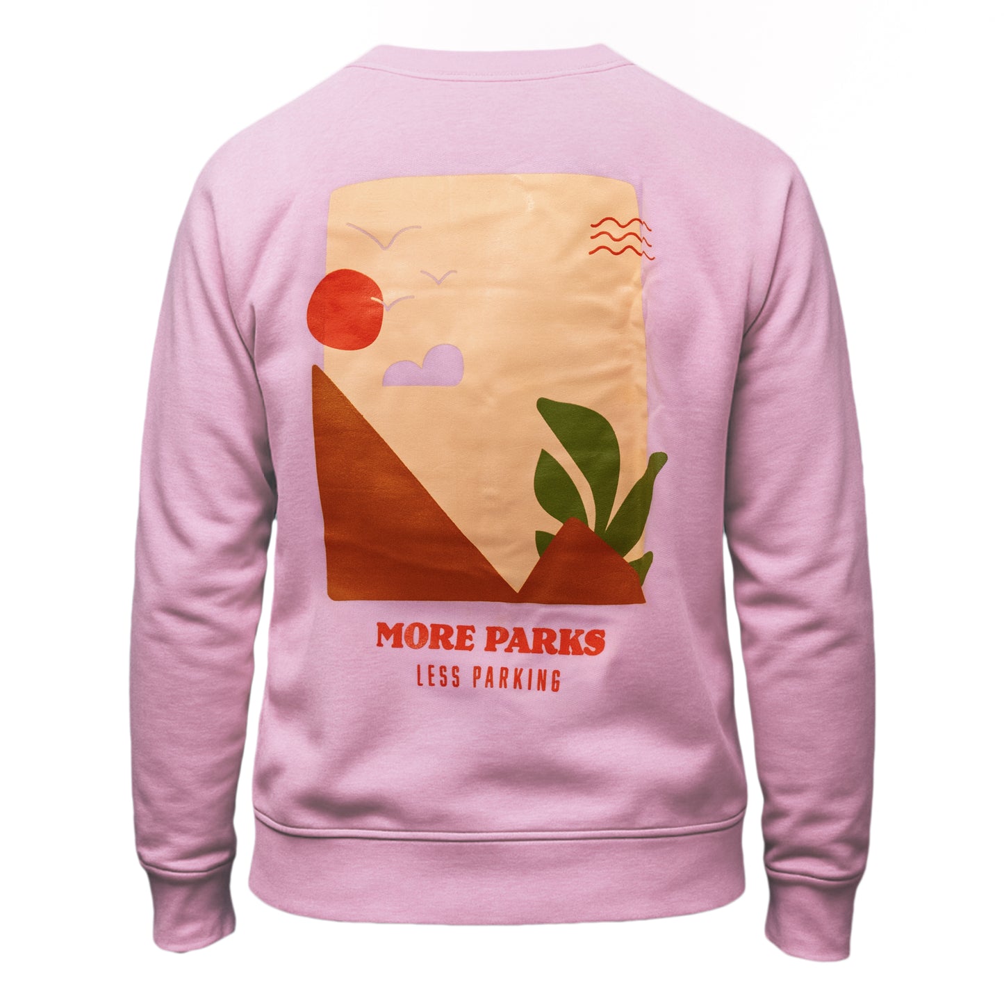 Sudadera Rosa More Parks